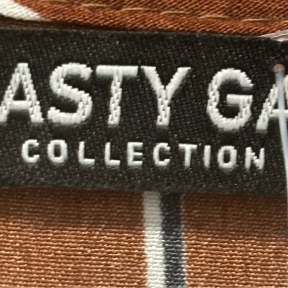 Nasty Girl Floral Brown Dress - Picture 5 of 6